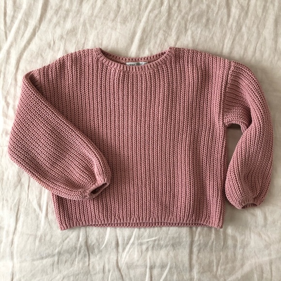 H&M slouchy sweater, size 6/7 - Picture 1 of 3